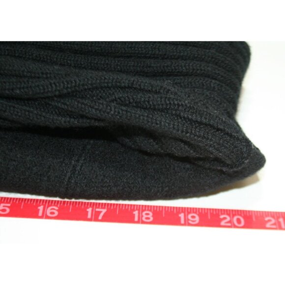 Geiger Austria Wool Button Cardigan Sweater Jacket Black Womens 10 Mountain Chic - Picture 7 of 9